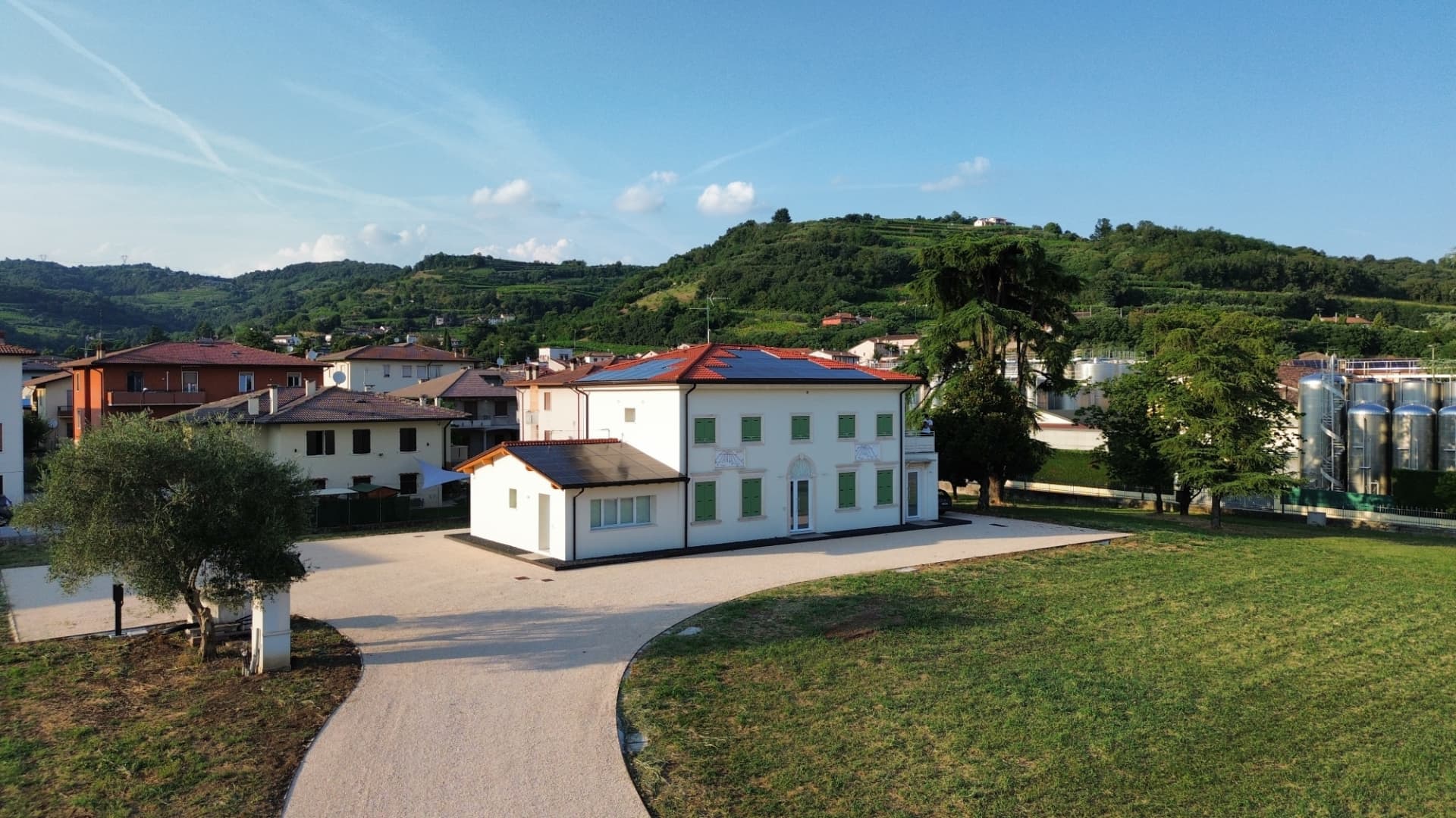 Villa Le Meridiane immersa nelle colline di Gambellara